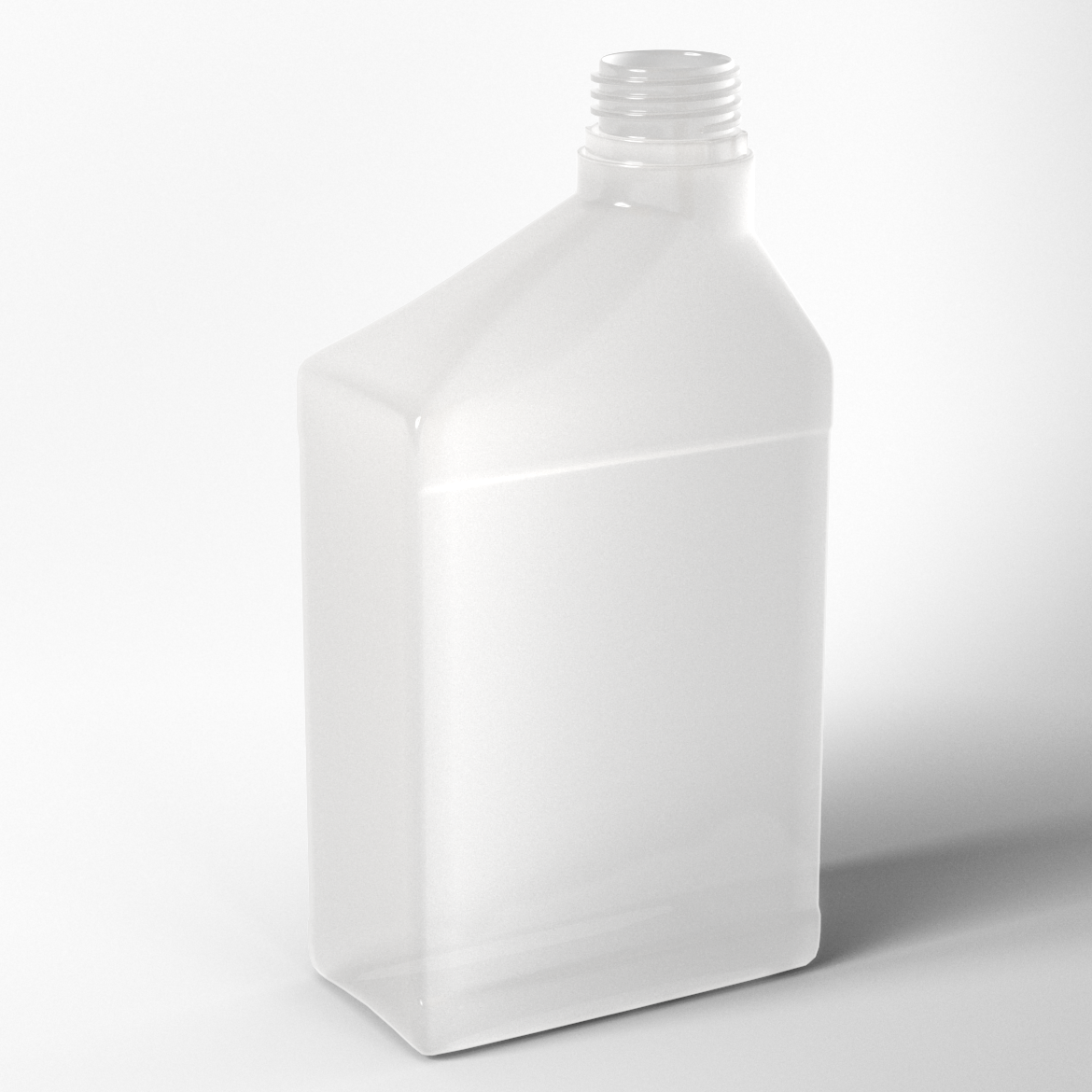 Frasco tipo lubricante de 1 litro